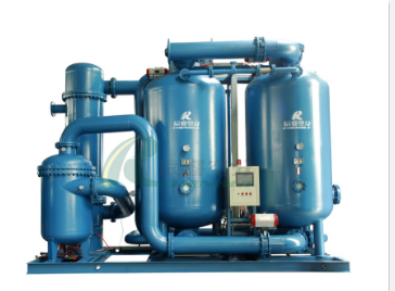 Briefly describe the performance characteristics of compressed air dryers?